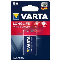 Varta Longlife Max Power 6LR61 9V Alkáli Elem
