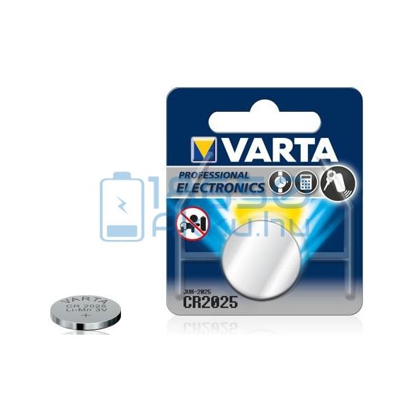 Varta CR2025 Lítium Gombelem