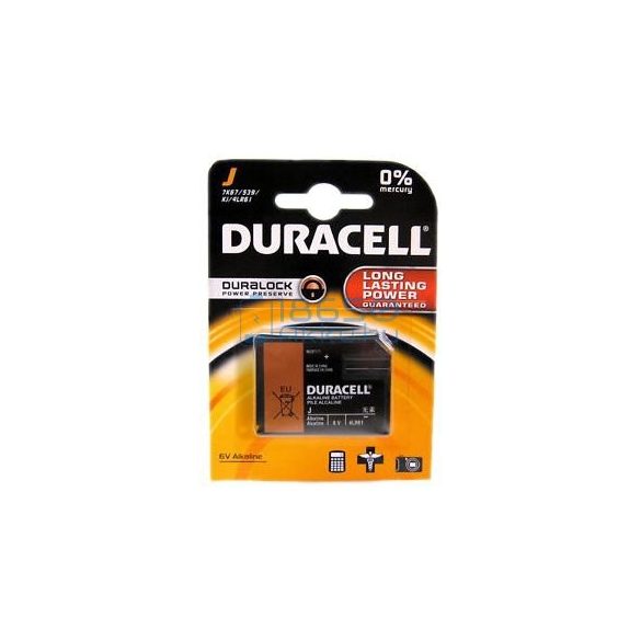 Duracell 539 / J / KJ / 7K67 / 4LR61 6V Alkáli Elem