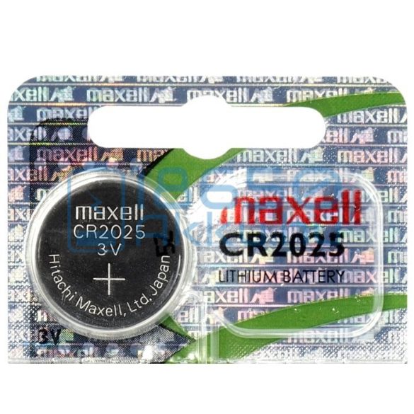 Maxell CR2025 Lítium Gombelem (Hologram)