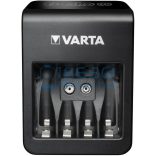 Varta LCD Plug Charger+ Ni-MH Akkumulátor Töltő + 4db 2100mAh (AA / R6) Ceruza Újratölthető Elem