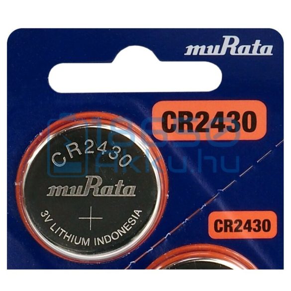 Murata CR2430 Lítium Gombelem