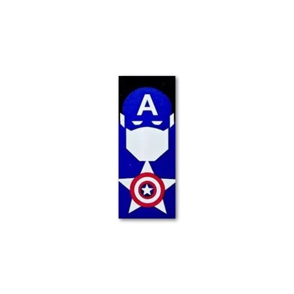 18650 akkumulátor fólia Captain America