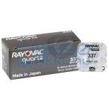 Rayovac 337 Ezüst-Oxid Gombelem