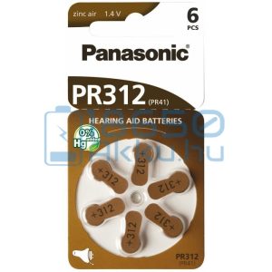Panasonic 312 / PR41 Hallókészülék Elem