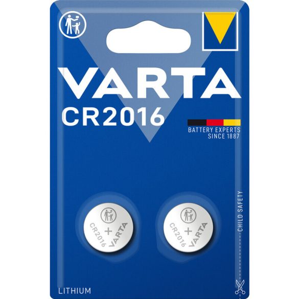 Varta CR2016 Lítium Gombelem (2db)