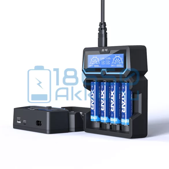 XTAR X4 Extended Akkumulátor Töltő