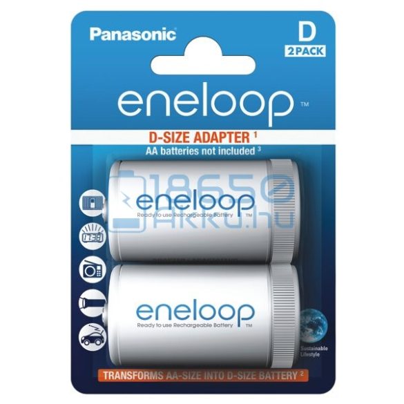 Panasonic Eneloop AA / D Adapter