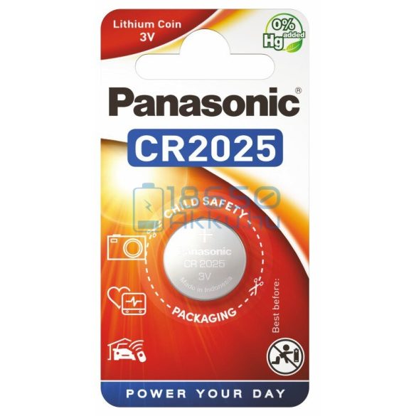 Panasonic CR2025 Lítium Gombelem
