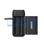 XTAR PB2C Fekete Akkumulátor Töltő és Powerbank