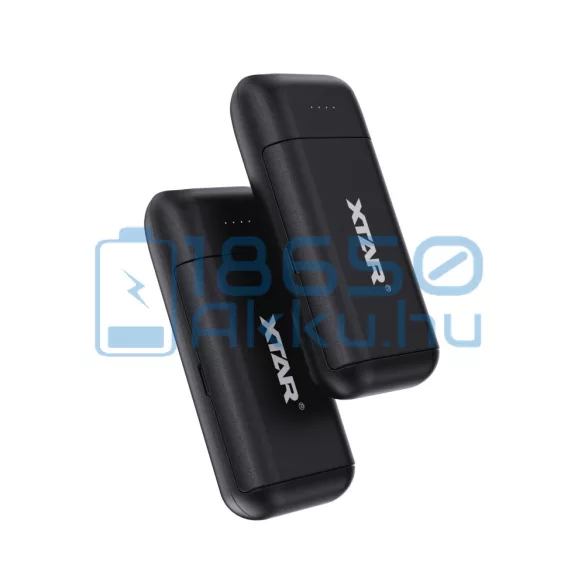 XTAR PB2C Fekete Akkumulátor Töltő és Powerbank