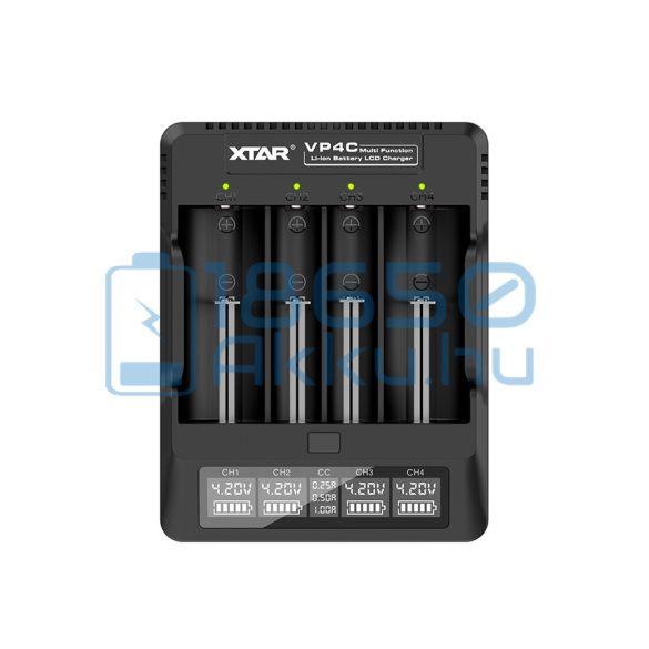 XTAR VP4C Akkumulátor Töltő