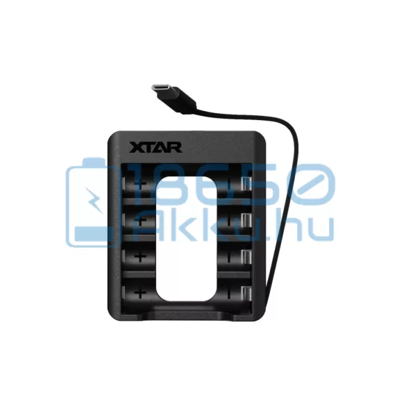 XTAR C4-AA Akkumulátor Töltő
