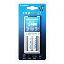   Panasonic Eneloop BQ-CC50 Ni-MH Akkumulátor Töltő + 2db 1900mAh (AA / R6) Ceruza Újratölthető Elem