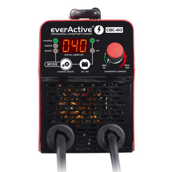 EverActive CBC-40 12V/24V Autó Akkumulátor Töltő