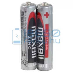 Maxell Cink-Szén Féltartós (AAA / R03) Mikro Elem (2db)