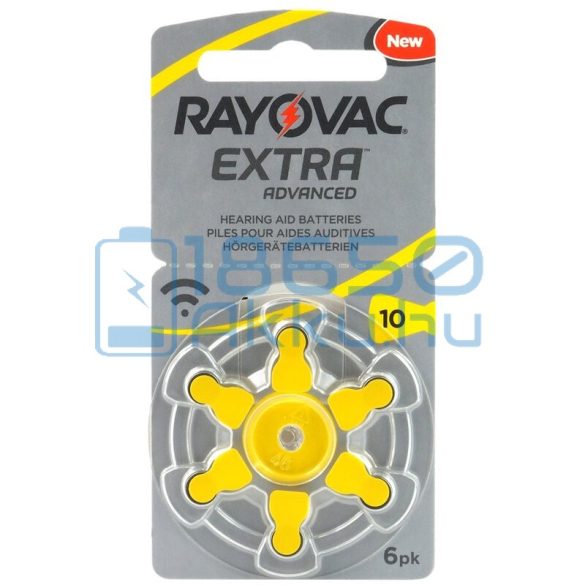 Rayovac Extra Advanced 10 Hallókészülék Elem