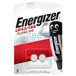 Energizer AG12 / LR43 / 186 Alkáli Gombelem (2db)