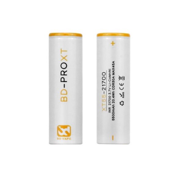 BD Vape BD-PRO XT55 INR21700 5500mAh 45A Akkumulátor
