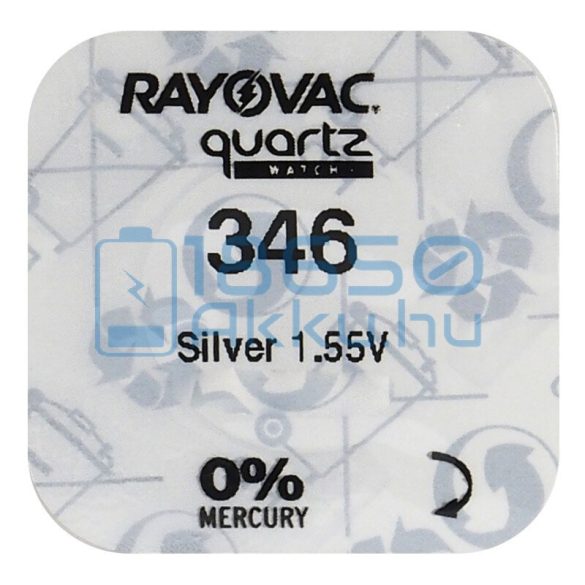 Rayovac 346 Ezüst-Oxid Gombelem