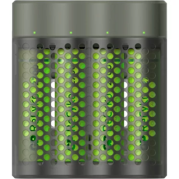 GP ReCyko M451 USB Speed Charger Ni-MH Akkumulátor Töltő + 2db D851 Charger Dock + 8db 2600mAh (AA /