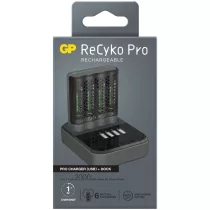 GP ReCyko Pro P461 USB Pro Charger Ni-MH Akkumulátor Töltő + D461 Charger Dock + 4db 2000mAh (AA / R