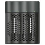 GP ReCyko Pro P461 USB Pro Charger Ni-MH Akkumulátor Töltő + D461 Charger Dock + 4db 2000mAh (AA / R6) Ceruza Újratölthető Elem