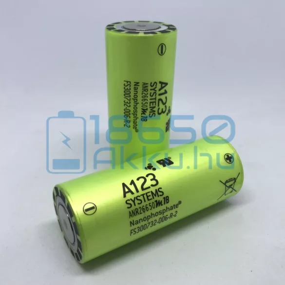 A123 ANR26650M1B 2500mAh 70A LiFePO4
