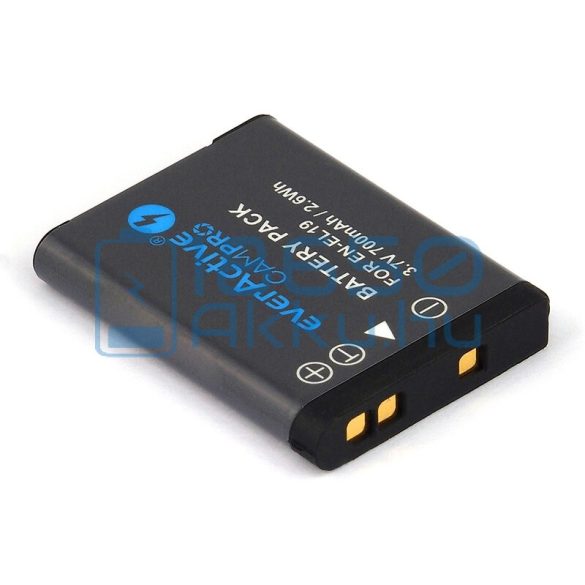 EverActive CamPro (Nikon EN-EL19) Fényképezőgép Akkumulátor (EVB011)