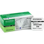 Seiko Seizaiken 357 / SR44W Ezüst-Oxid Gombelem